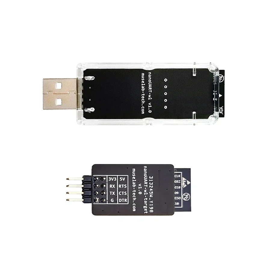 nanoUART-wl Herramienta de puerto serie inalámbrico 2.4G USB a TTL 232 Módulo UART Nuevo - imagen 2
