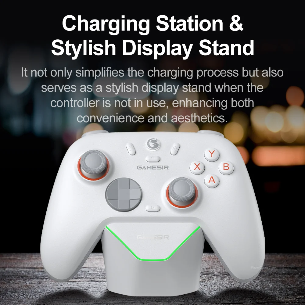 GameSir Gamepads cargador Dock Nova 2 Lite Super Nova estación de carga Original elegante soporte de pantalla arranque inteligente parada de carga - imagen 4