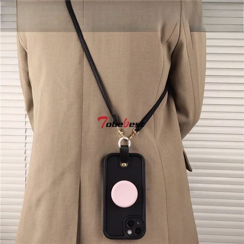 Funda cruzada con cordón para Samsung Galaxy M55 M54 M53 M51 M34 M35 M15 M14 M33 M23 M31 5G - imagen 4