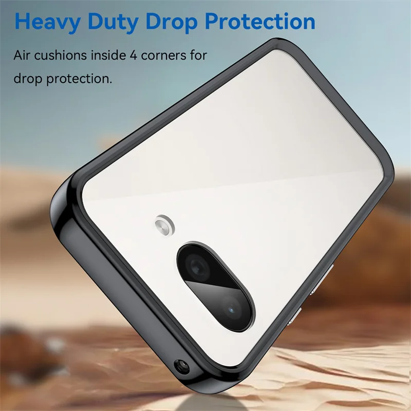 Funda transparente colorida de TPU para Google Pixel 9A Pixel 9 Pro XL, funda protectora transparente, Coque Capa - imagen 4