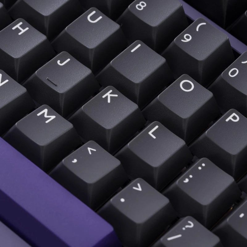 Teclas PBTfans Purpolch R3, teclado mecánico personalizado, Material ABS, teclas de dos colores, teclas MX Cheery, altura de fábrica - imagen 3