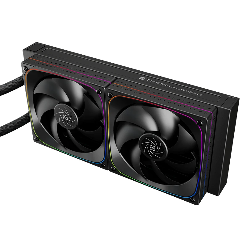 Thermalright FROZEN HORIZON 240 Versión de pantalla digital Cabezal frío desmontable de metal magnético Soporte de ventilador de alto rendimiento LGA1851 - imagen 3