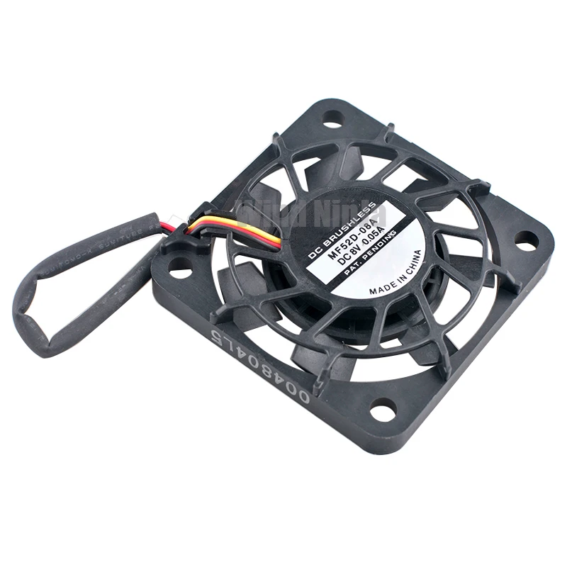 MF52D-08A Ventilador de refrigeración de 52 mm x 5,2 cm DC8V 0.05A Conector de 3 pines Operación silenciosa para sistemas de refrigeración de impresoras - imagen 4