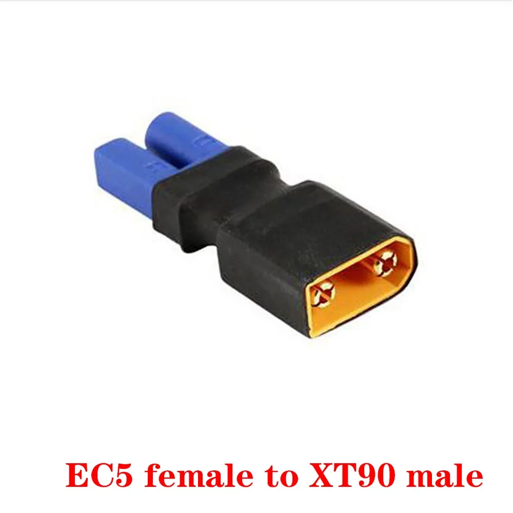 Adaptador EC3 EC5 a XT60 XT90 T, conector hembra/macho, piezas de Control de batería Lipo RC, conector DIY - imagen 4