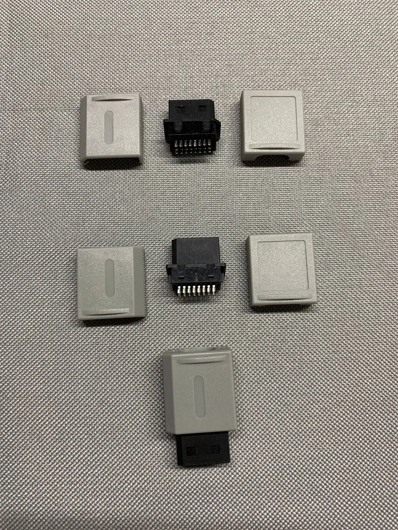 Enchufe de cable macho 16P Conecte el ranura del conector de interfaz del zócalo del puerto para Wii - imagen 3