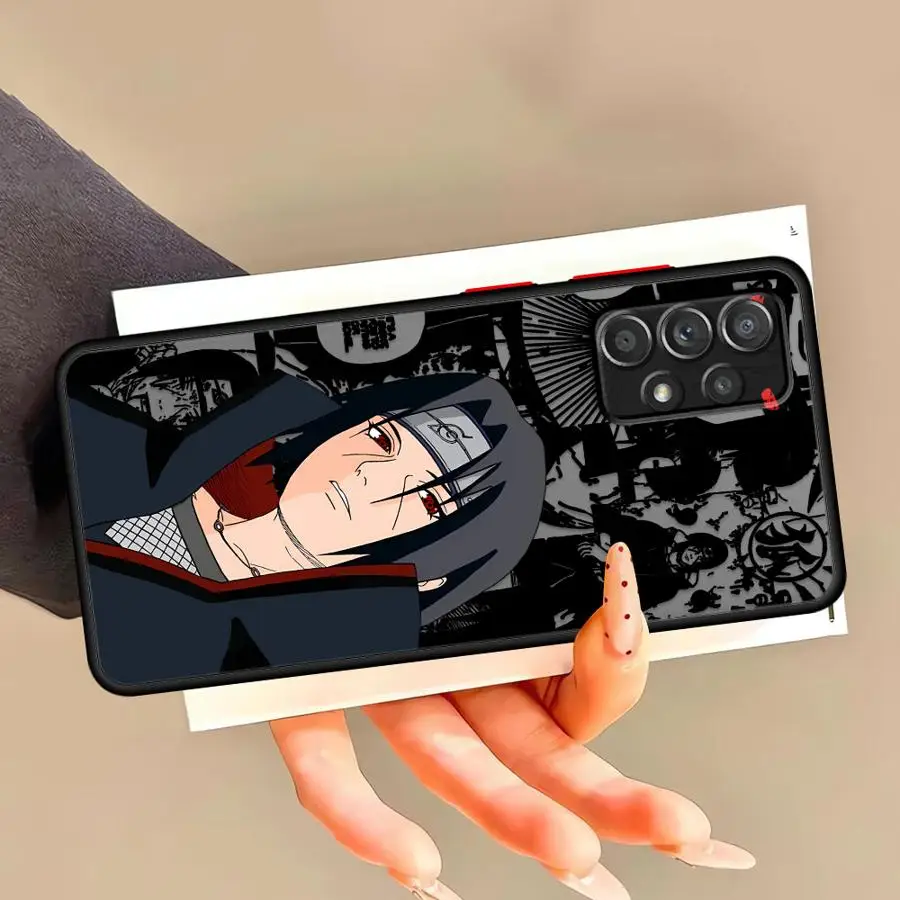 Funda blanda para Samsung Galaxy A53 A56 A22 A32 A35 A21s A25 A54 A36 A72 A23 A52 A24 A33 A26 A34 N-Narutos Uchiha Itachi - imagen 5