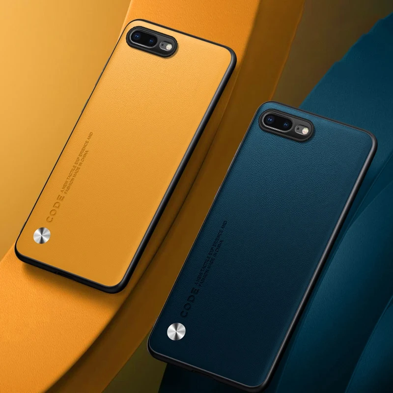 Funda de cuero PU de lujo para iPhone 7 8 Plus, carcasa trasera de silicona mate, protección completa para iPhone 7 Plus 7 Plus Coque - imagen 3