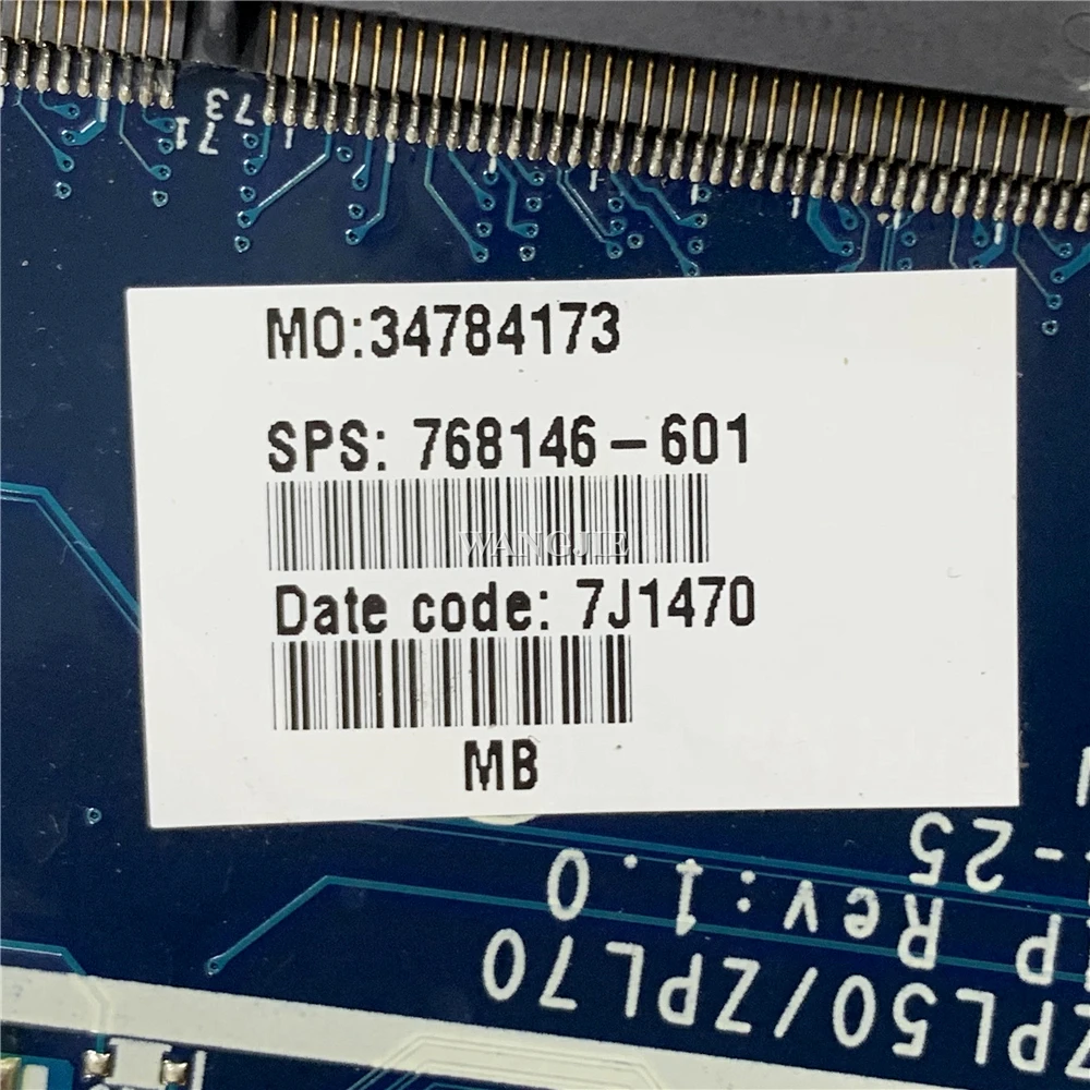 LA-B181P para HP Probook 450 G2 placa base para ordenador portátil con CPU i5-4210U 768146-601 768146-501 768146-001 100% en funcionamiento - imagen 4