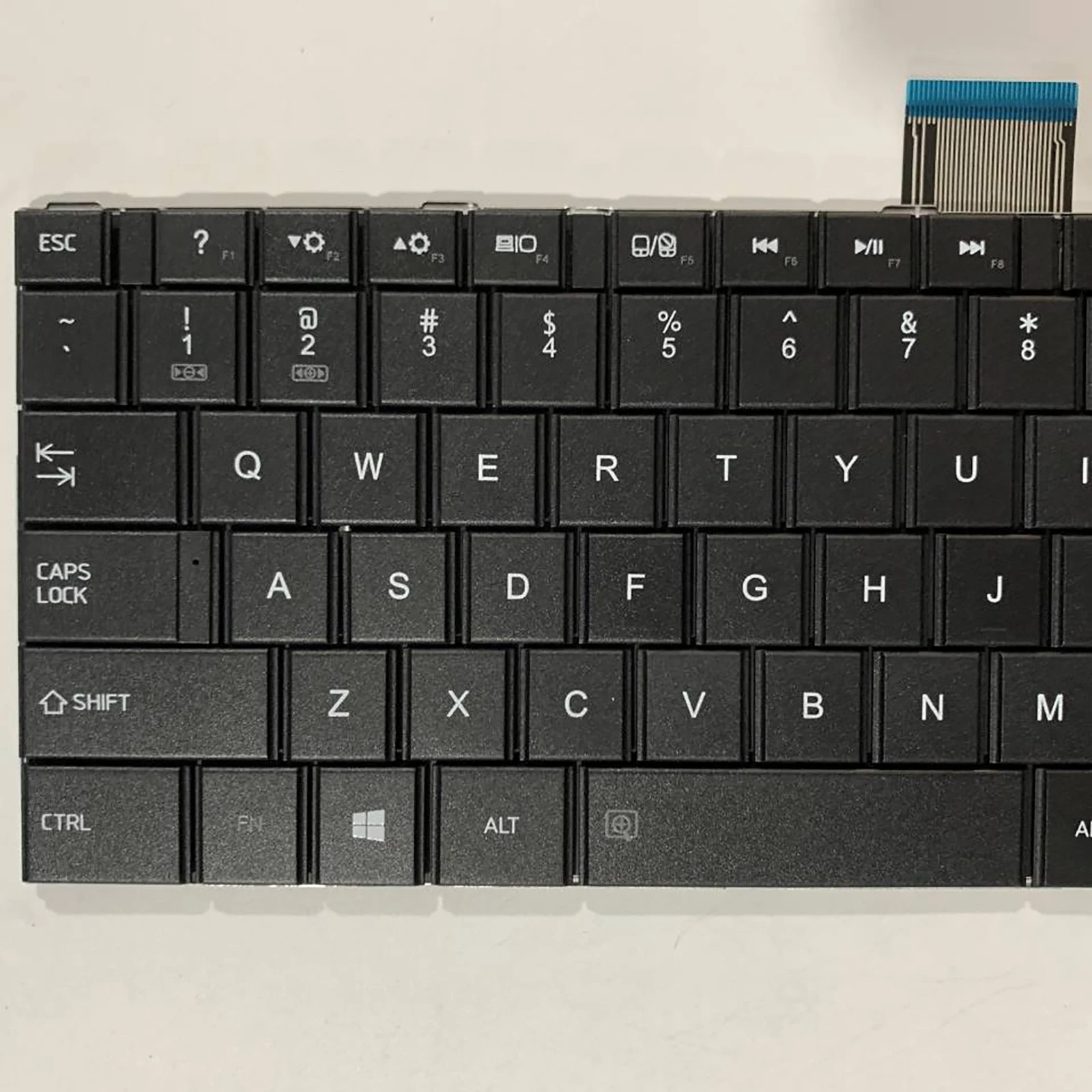 Teclado de ordenador portátil con diseño estadounidense para Toshiba Satellite C50 C50D C50-A C50D-A C55 C55DT C55DT-A - imagen 4