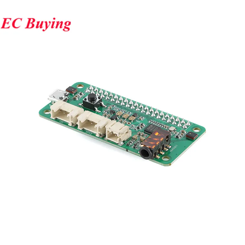 ReSpeaker-placa de expansión de sombrero de 2 micrófonos, módulo de reconocimiento estéreo de voz, conjunto de micrófono Dual para Raspberry Pi0 Pi 4B 3B +/3B Zero - imagen 5