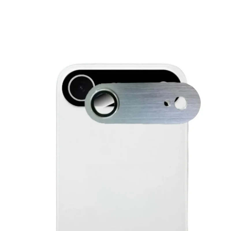Nuevo estilo Protector de cámara de cubierta completa para IPhone 17 lente de aire protectora de Metal + tapa de vidrio templado para IPhone 17 Air - imagen 3