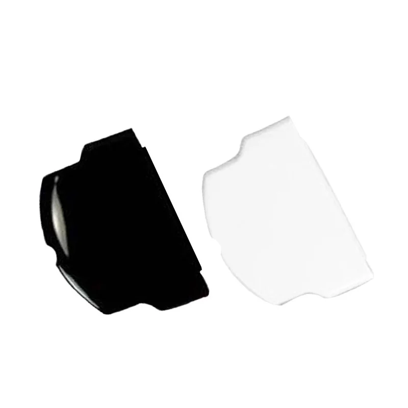 Funda trasera para puerta de batería delgada, color blanco y negro, para Sony PSP 3000 2000