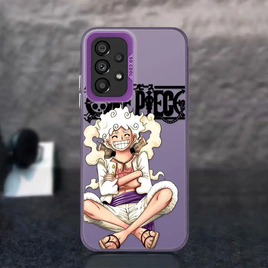 Funda de teléfono para Samsung Galaxy A36 A33 A25 A34 A26 A23 A53 A24 A32 A73 A22 A52 funda suave Anime piezas - imagen 4