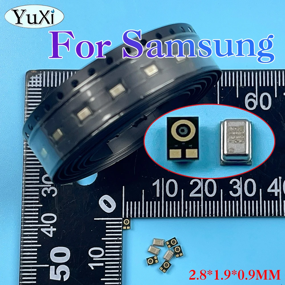 Altavoz de micrófono interno para Samsung 2017, transmisor de micrófono para A3, A320, A320F, A7, A720, A720F, A5, A520, A520F, J300, J300F, J3, j710, 5 unidades