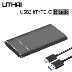 Carcasa USB 3.0 UTHAI T37 para SSD mSATA Aluminio