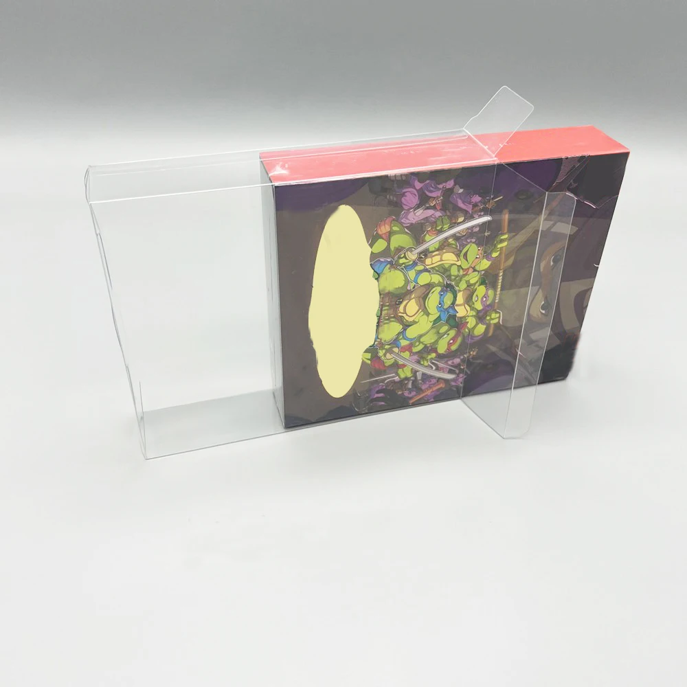 1 Protector de caja para Switch NS Tortugas Ninja mutantes adolescentes: Shredder's Revenge Edición limitada Sólo Japón Estuche de exposición transparente Co