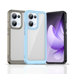 OPPO Reno 13 – Funda Transparente Rígida Antigolpes