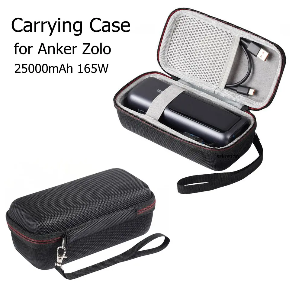 Para Anker Zolo 165W Power Bank EVA Estuche de transporte de viaje duro impermeable a prueba de golpes cargador portátil caja de almacenamiento protectora - imagen 3