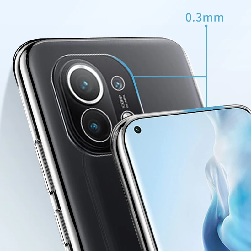 Funda TPU Transparente Xiaomi Mi 11 – Protectora Antigolpes - imagen 4
