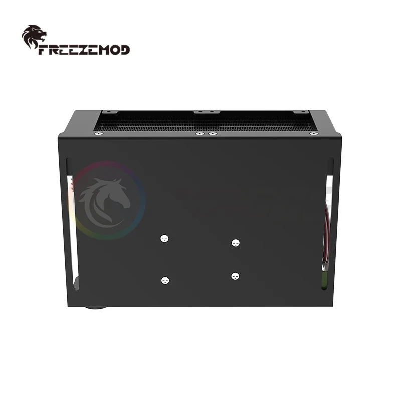 Módulo de enfriador de agua Industrial FREEZEMOD, ventilador de 80mm + tanque de agua + tubo + bomba + radiador, elevación 4 metros/600l/H 12V/24V voltaje SLMZ-V-S - imagen 5