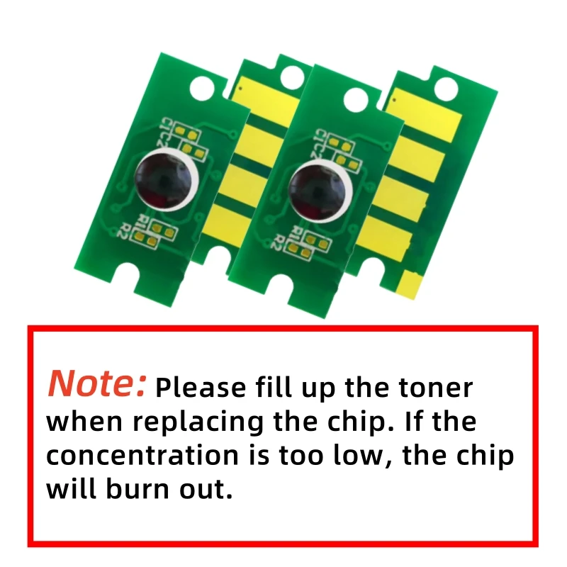 Juego de 3 chips 106R02763 106R02760 106R02761 106R02762 para Xerox Phaser 6020 6022, WorkCentre 6025 6027 cartucho de tóner BK-2K, CMY-1K - imagen 5