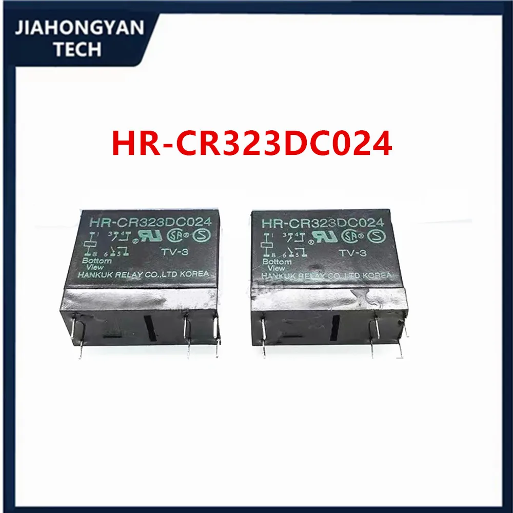 Relé de piezas Original, 5 HR-CR323DC024, 24V CC, 24V CC, 6 pines