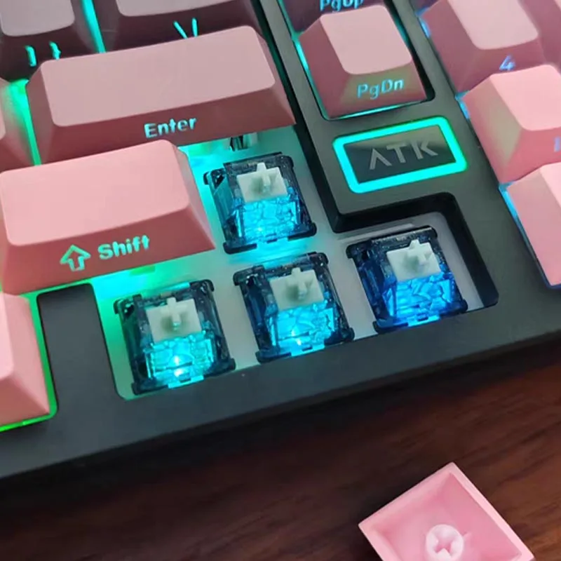 WJBY Lab interruptor de mar brillante 5 pines HP táctil 40g interruptor de teclado mecánico Gamer Office para AULA F75 AJAZZ AK820 - imagen 2