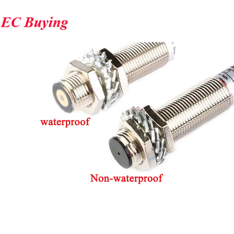M12JG-30N1 30N2 M12 interruptor fotoeléctrico láser Sensor NPN impermeable DC 20 metros de distancia normalmente abierto cerrado B-NPN-O A-NPN-O/C - imagen 5