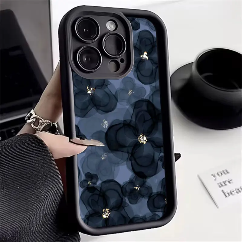 Funda de teléfono con cielo estrellado, carcasa de silicona suave para iPhone 11, 12, 13, 14, 15 Pro Max, X, XS Max, XR, 7, 8, 15Plus, SE2020 - imagen 3
