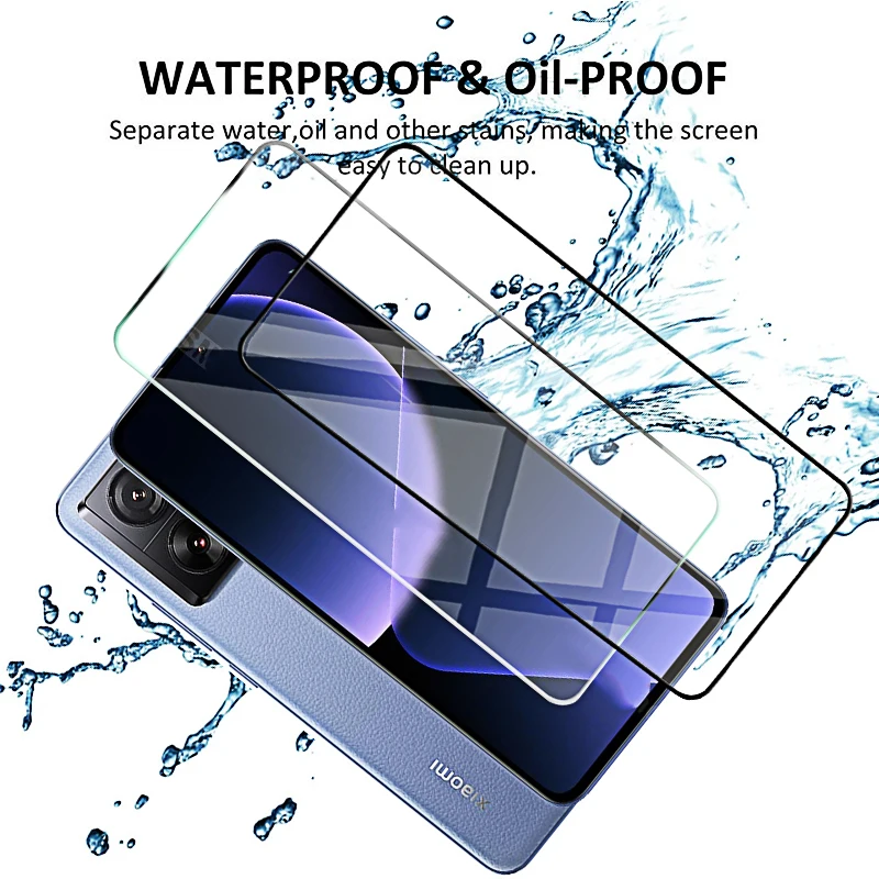 Vidrio templado para Xiaomi 13T Pro Protector de pantalla vidrio Protector Xiao Mi 11T 12T 13T Pro 11 12 Lite 13 11 Lite NE - imagen 5