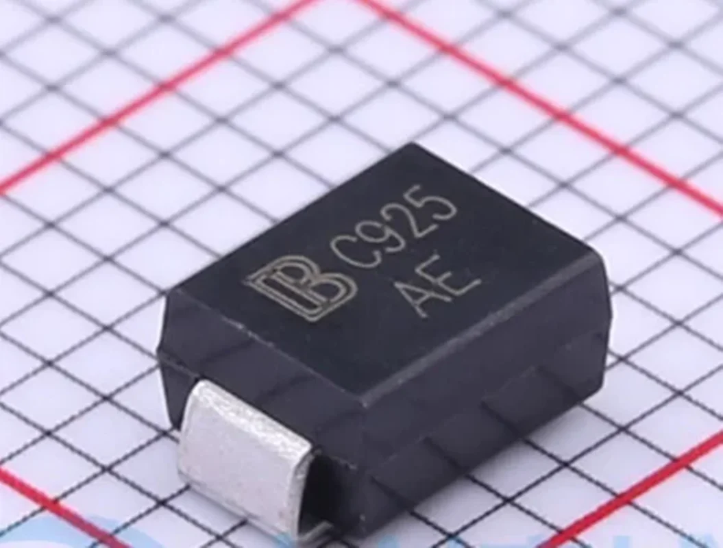 (50 uds) SMBJ5.0A(KE)/SMBJ5.0CA(AE) 5V diodo de supresión de voltaje transitorio bidireccional unidireccional