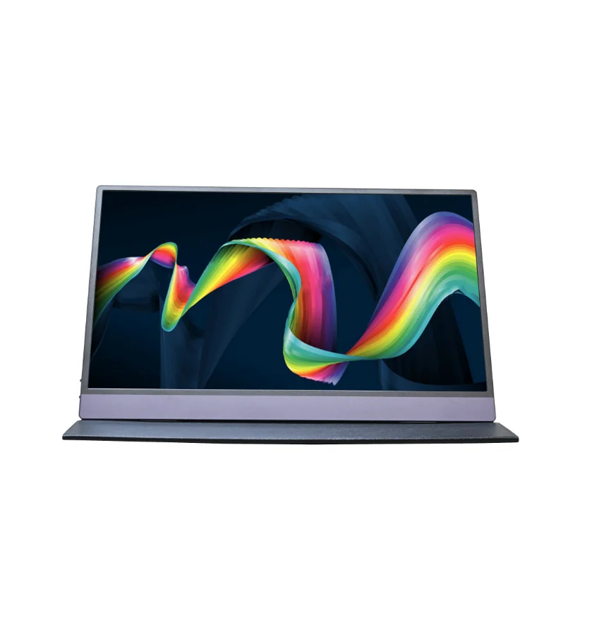 15,6 pulgadas FHD 1080P pantalla IPS altavoces duales tipo C HD Mini Monitor portátil para ordenador portátil PC teléfono interruptor PS5 - imagen 3