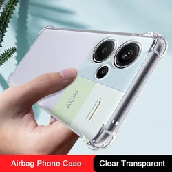 Funda Xiaomi Redmi Note 13 Pro – Silicona Transparente Antigolpes
