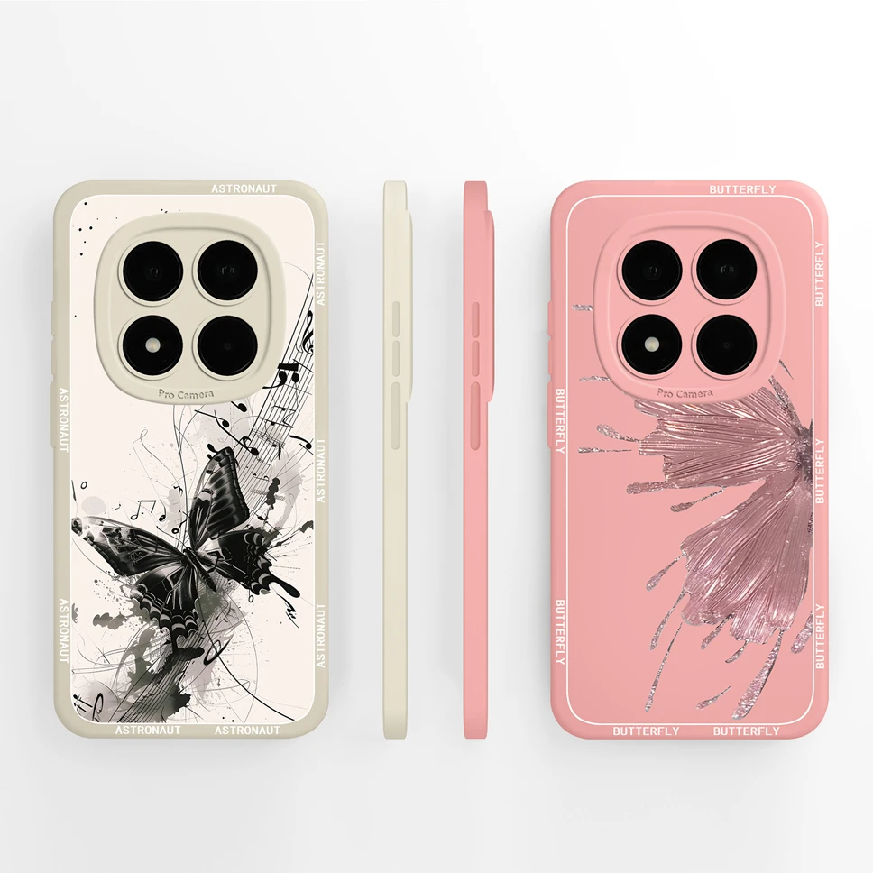 Para Redmi Note 15 Pro Plus 5G funda de teléfono encantador Panda astronauta dibujos animados protección completa cubierta suave para Redmi Note15 parachoques Capa - imagen 3