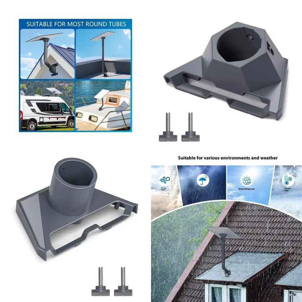 Adaptador tubería Y1UB para base aleación soporte montaje antenas satélite gen3 con instalación segura