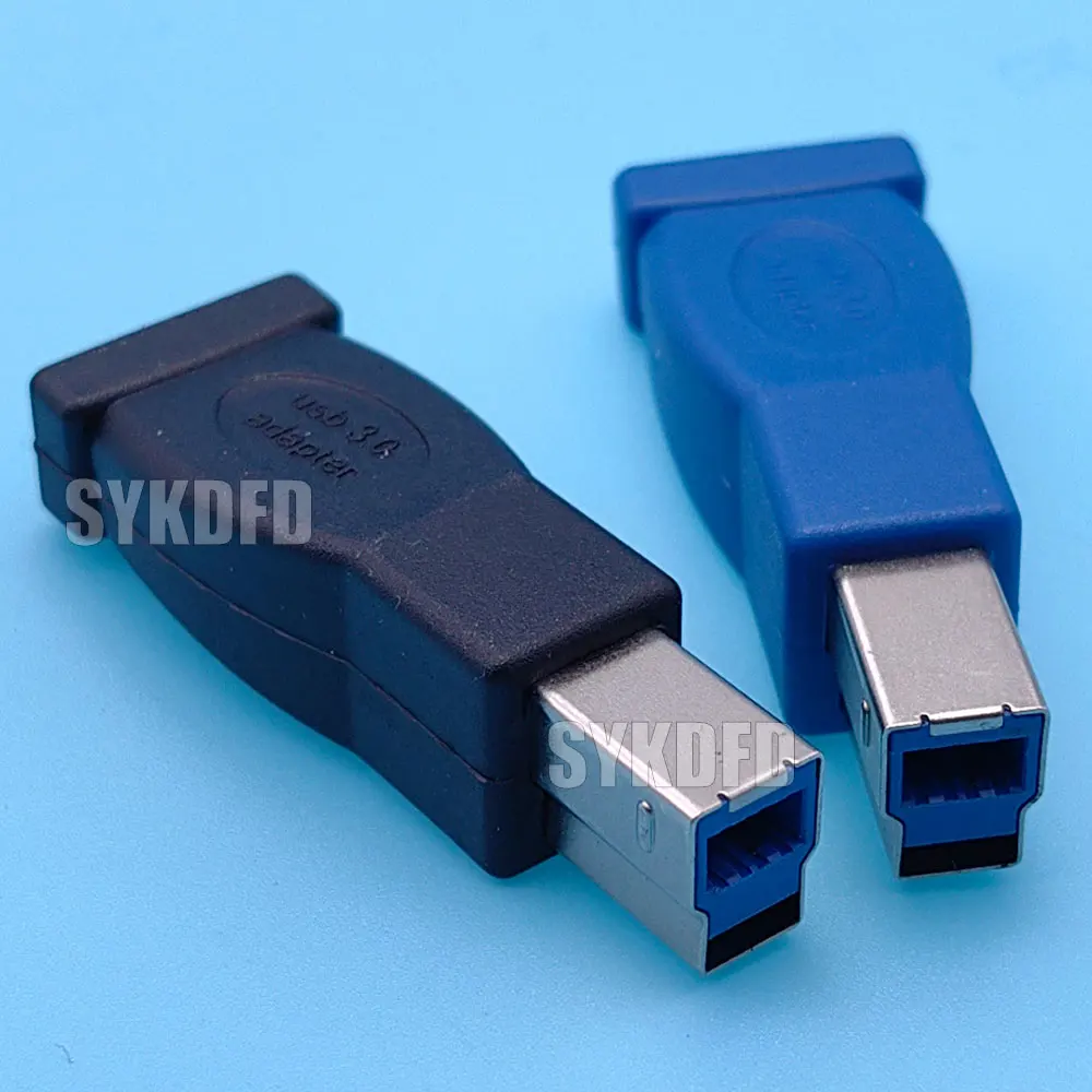 Adaptador de cargador de datos, conector USB tipo C 3,1 hembra a USB 3,0 B macho, 2 piezas, para Escáner de impresora, controladores duros externos, portátiles - imagen 2