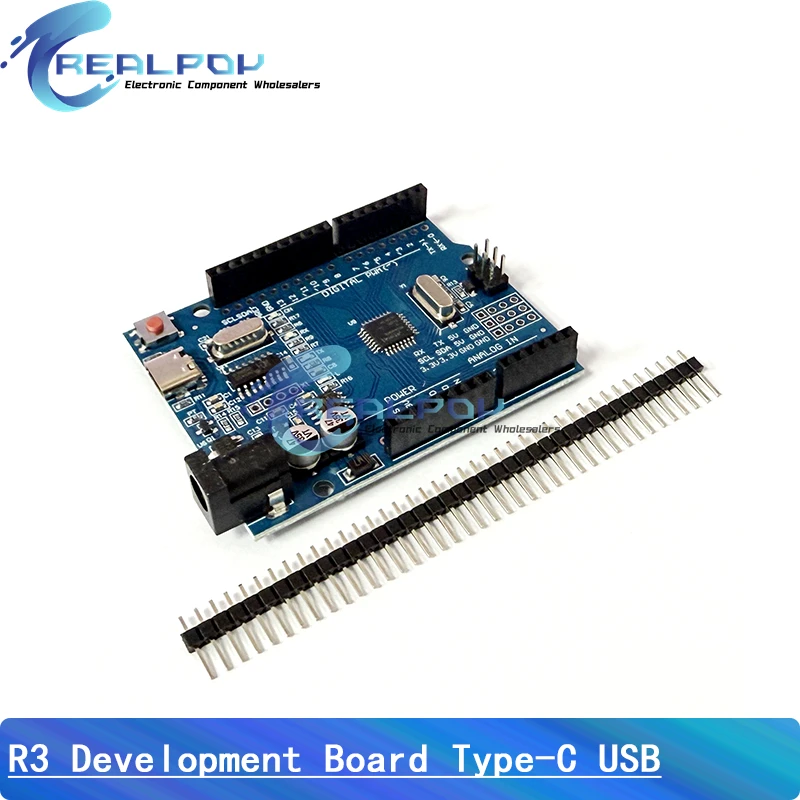 Placa de desarrollo R3 CH340G + MEGA328P SMD Chip 16Mhz R3 para placa de desarrollo R3 Cable USB ATEGA328P ATMEGA16U2 - imagen 2