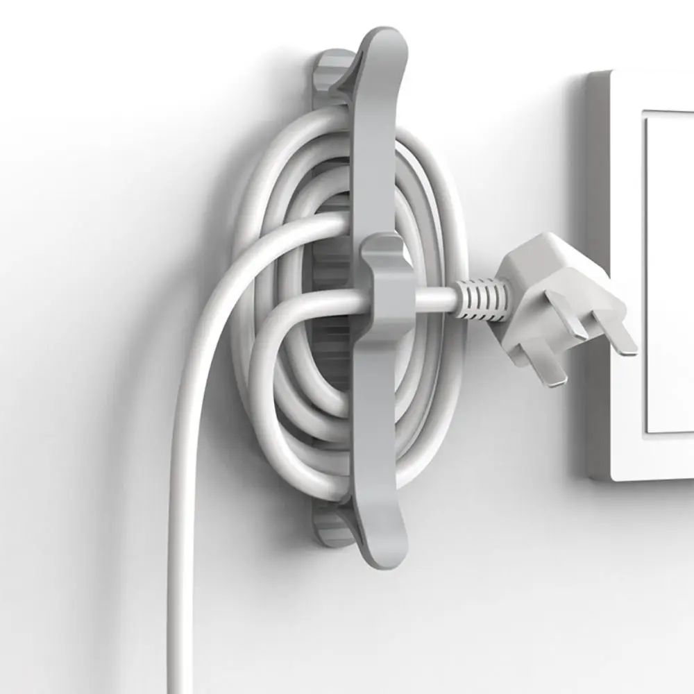 Organizador de Cables multiusos para el hogar, envoltura colorida de plástico, gestión de cables de cocina, nuevo