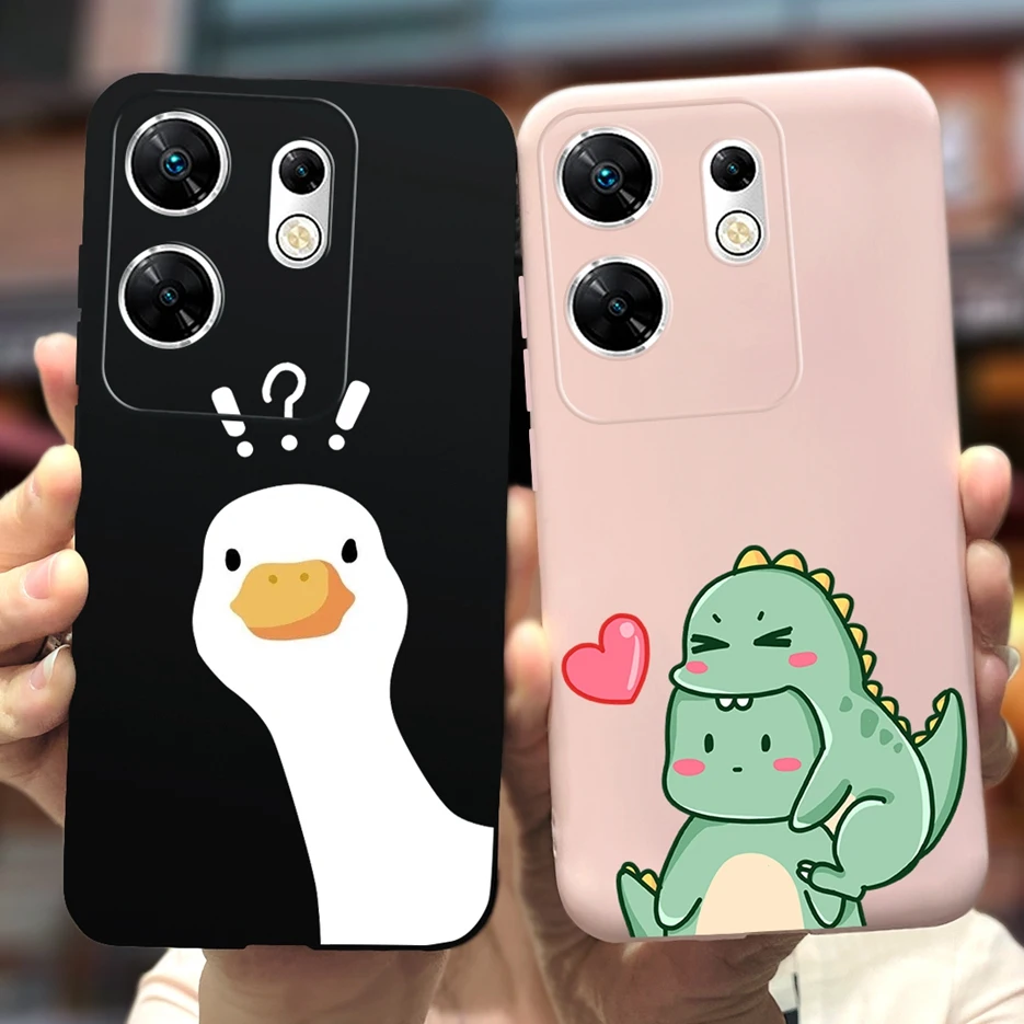 Funda de silicona suave para Infinix Zero 30, carcasa de teléfono 4G X6731B con estilo, pintada en caramelo, parachoques para Infinix Zero 30 Zero30 X6731 - imagen 5