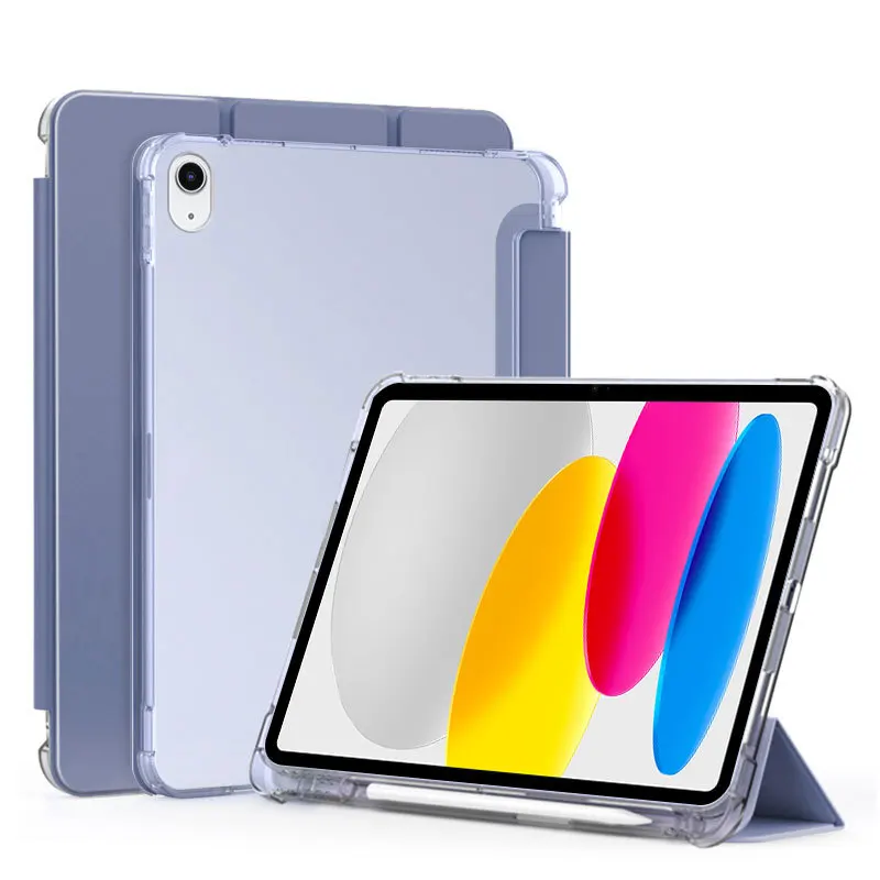 Funda inteligente para iPad 11, 10,9 pulgadas, 2022, 2025, 10. a 11. a generación, A2696, A2757, A3354, A3356, A3355, A16, 11 ", con funda para portalápices