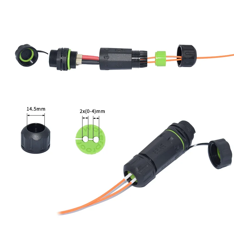 Conector impermeable de fibra óptica SC UPC monomodo SC APC, conector rápido de fibra óptica FTTH, conector rápido de cable de fibra SC - imagen 3