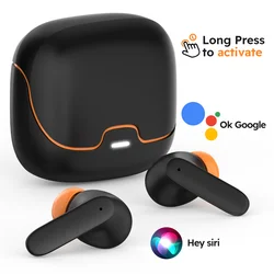 Auriculares inalámbricos Bluetooth TWS Bluetooth 5,4 latencia Ultra baja micrófono Dual ENC cancelación de ruido en el oído auriculares Bluetooth