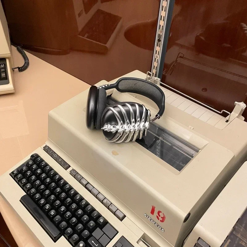 Funda protectora Original para Airpods Max, cubierta plateada, accesorios para auriculares, regalo Y2K - imagen 3