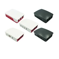 Caja Raspberry Pi 3/4 Model B blanca con ventilador y disipador