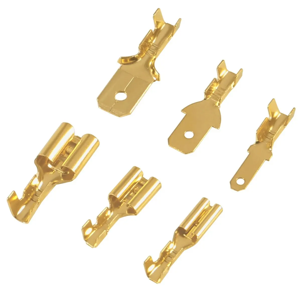 270PCs conector de cable hembra macho aislado 2,8 4,8 terminales de 6,3mm surtidos - imagen 3