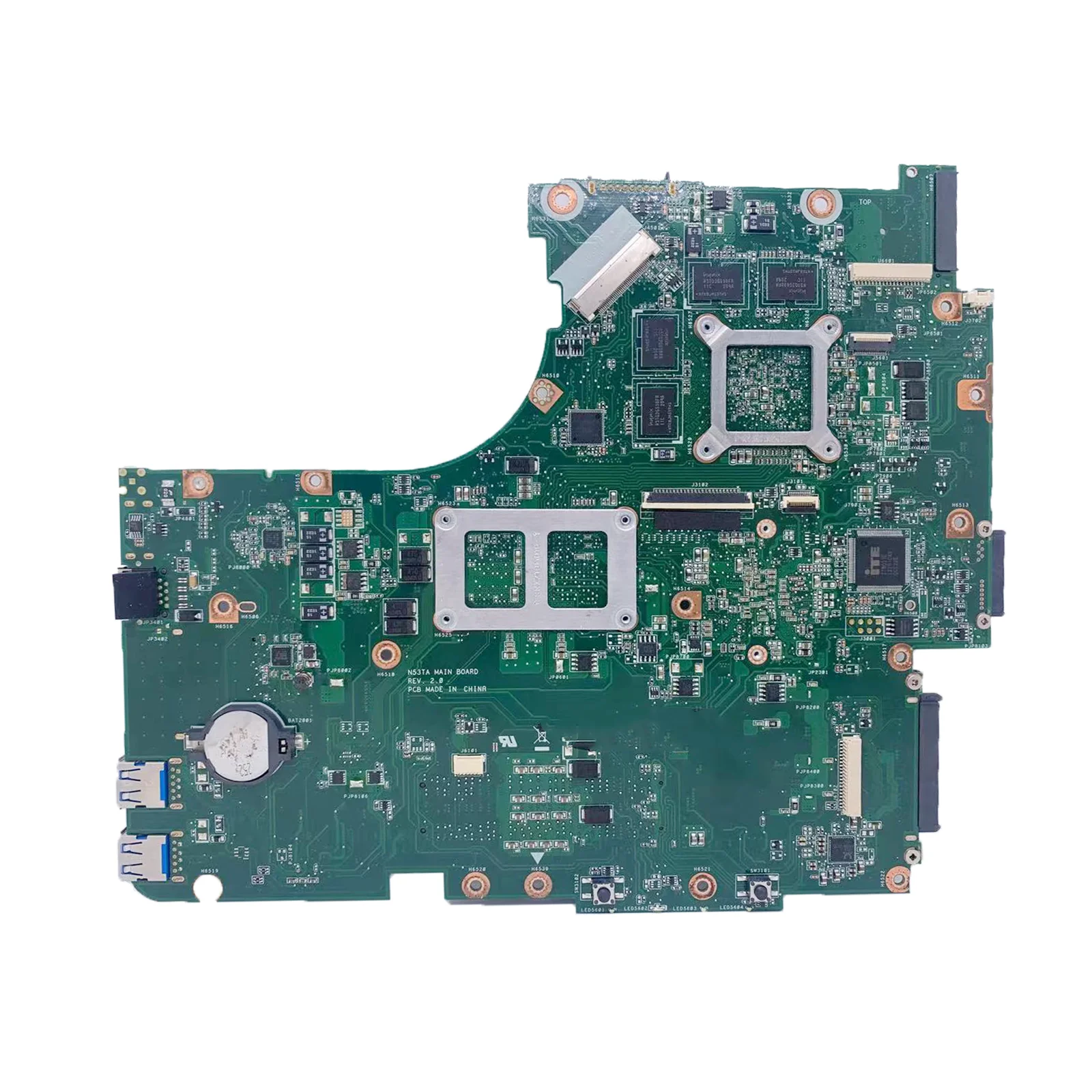 Placa base KEFU N53TA para ASUS N53T N53TA N53TK placa base para ordenador portátil 90R-NBTMB100U 100% Tesk OK - imagen 2