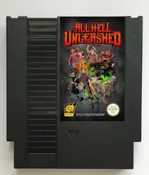 Cartucho Videojuego All Hell Unleashed Compatible NES/Famicom