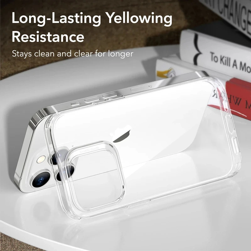 Funda de silicona transparente para teléfono, carcasa trasera suave de lujo para For Apple iPhone 16, 15, 14, 13, 12, 11 Pro Max Plus, Mini, X, XR, novedad - imagen 3