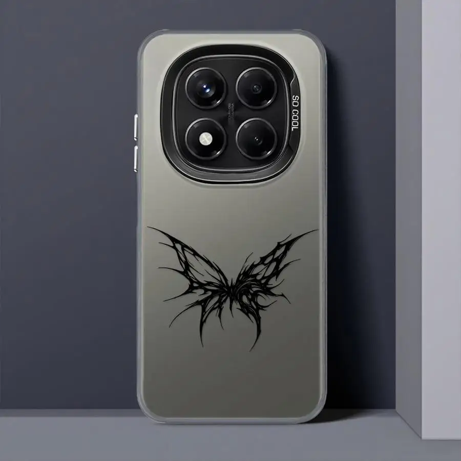 Funda trasera de teléfono con patrón de cruz para Xiaomi Redmi Note 14 Pro Plus 10s 11s 10Lite 12s 9s 13 12 11 - imagen 2