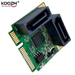 Adaptador Mini PCI-E a 2 Puertos SATA 3.0